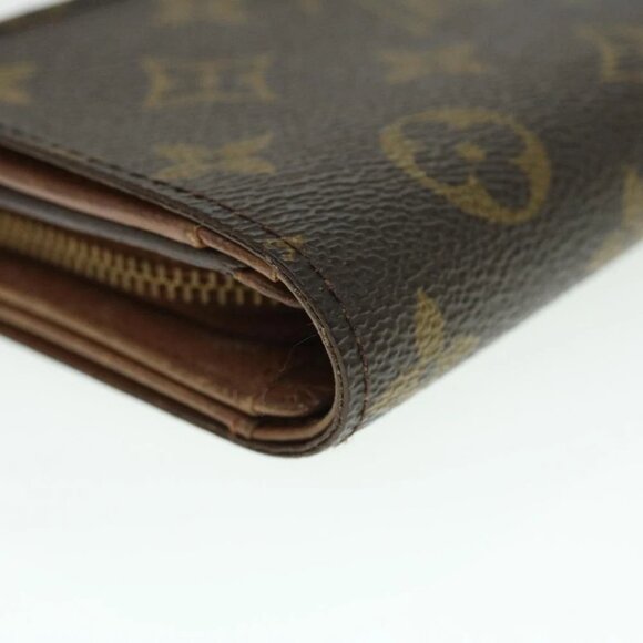 LOUIS VUITTON Monogram Porte Monnaie Billets Tresor Wallet M61730 LV Auth 52460 - Picture 12 of 15